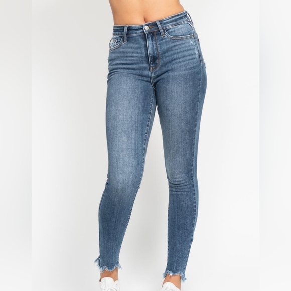 Street Chic High Waist Skinny Jeans - Picture 3 of 16